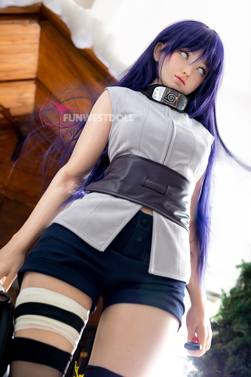 Hinata sekso lėlė (FunWest Doll 159 cm A formos puodelis #041S silikonas)