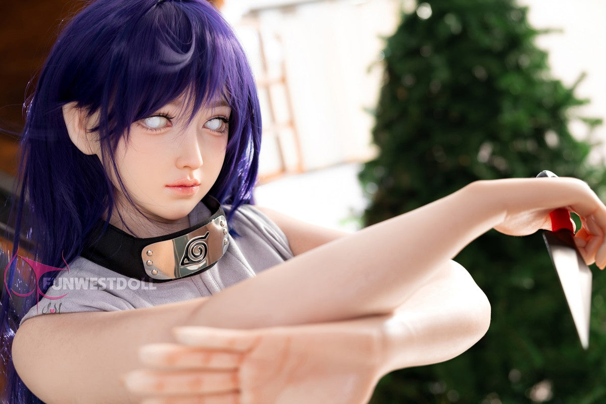 Hinata sekso lėlė (FunWest Doll 159 cm A formos puodelis #041S silikonas)