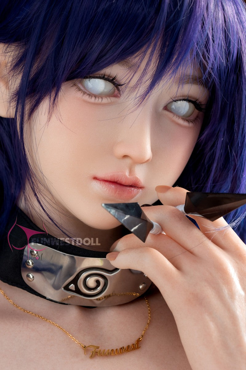 Hinata sekso lėlė (FunWest Doll 159 cm A formos puodelis #041S silikonas)