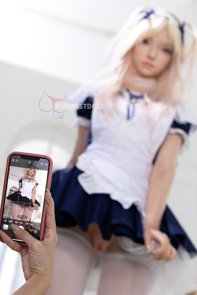 Sekso lėlė Žizel (FunWest Doll 159 cm A-taurė #056SJ RST silikonas)
