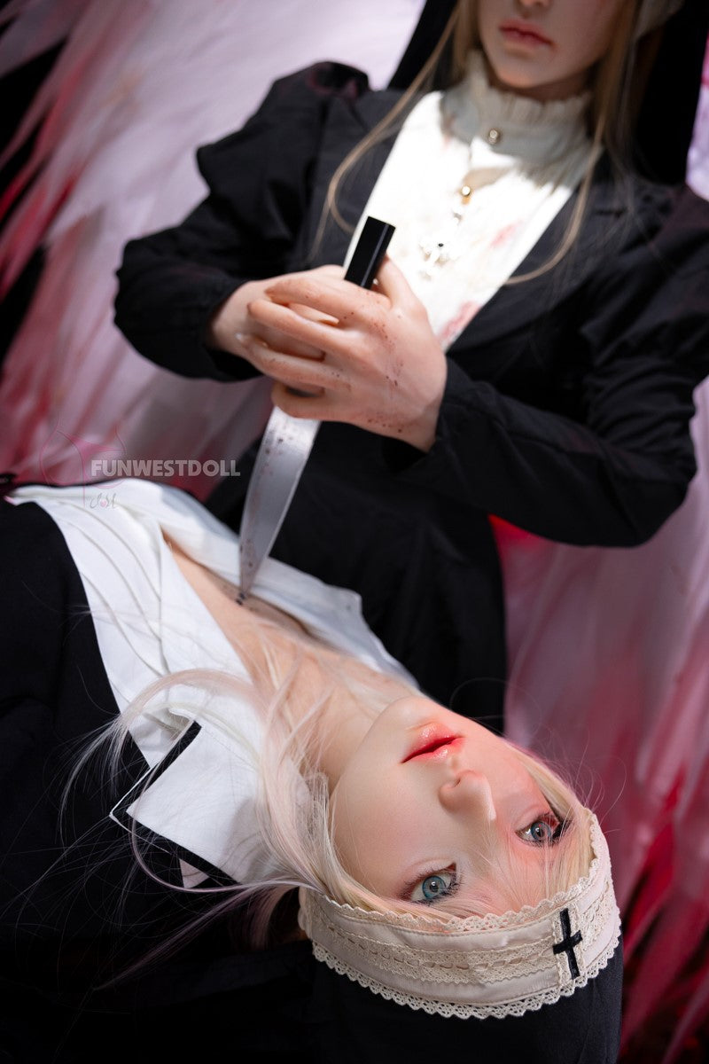Sekso lėlė Žizel (FunWest Doll 159 cm A-taurė #056SJ RST silikonas)