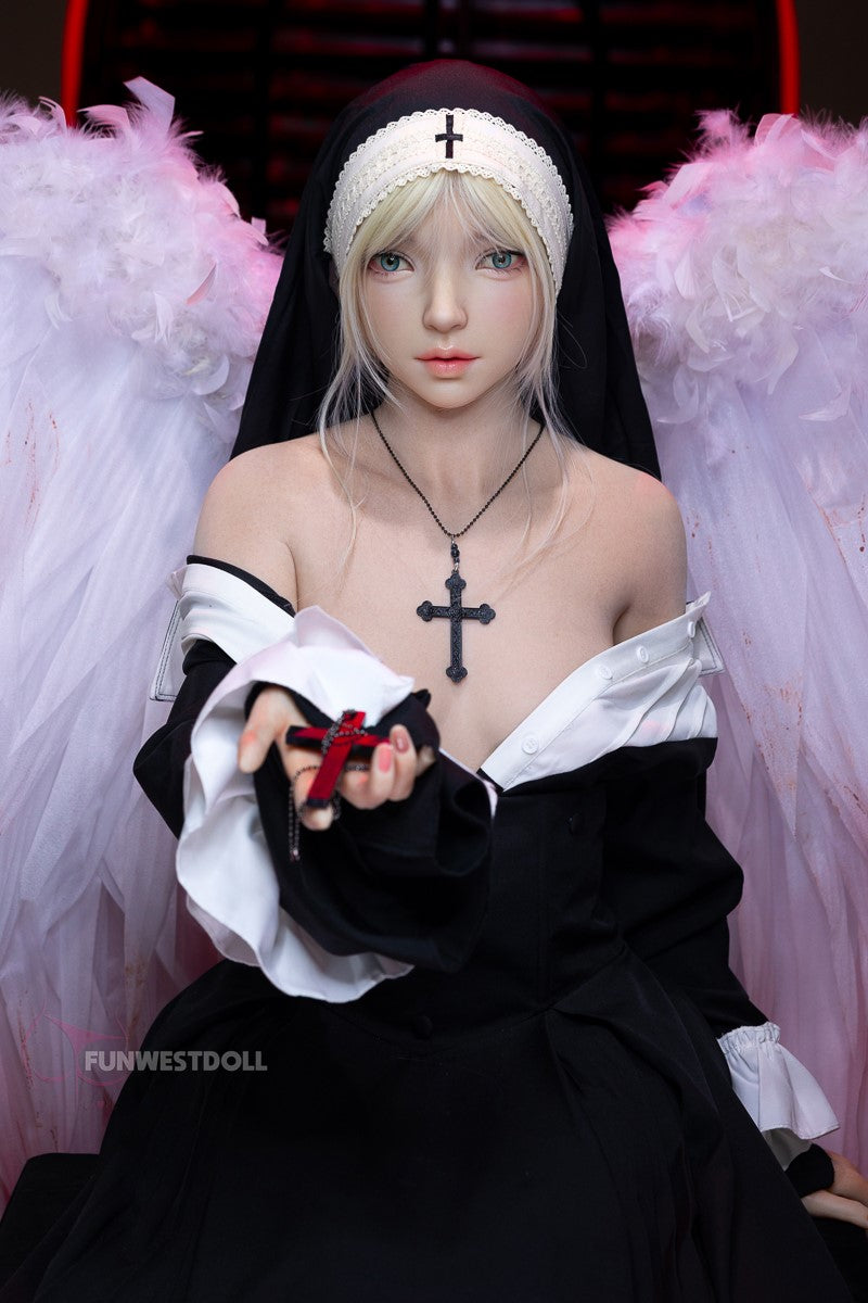 Sekso lėlė Žizel (FunWest Doll 159 cm A-taurė #056SJ RST silikonas)