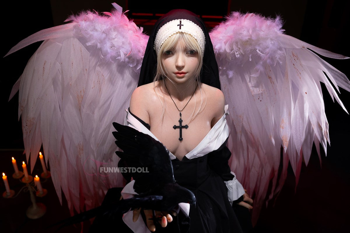 Sekso lėlė Žizel (FunWest Doll 159 cm A-taurė #056SJ RST silikonas)