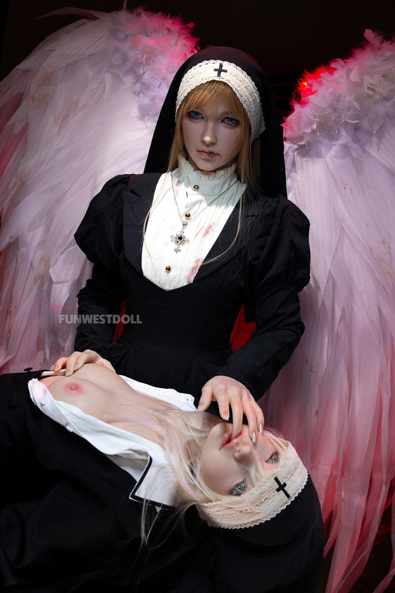 Sekso lėlė Žizel (FunWest Doll 159 cm A-taurė #056SJ RST silikonas)