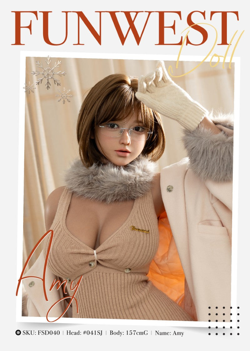 Amy Sex Doll (FunWest Doll 157 cm G-taurė #041SJ RST silikonas)