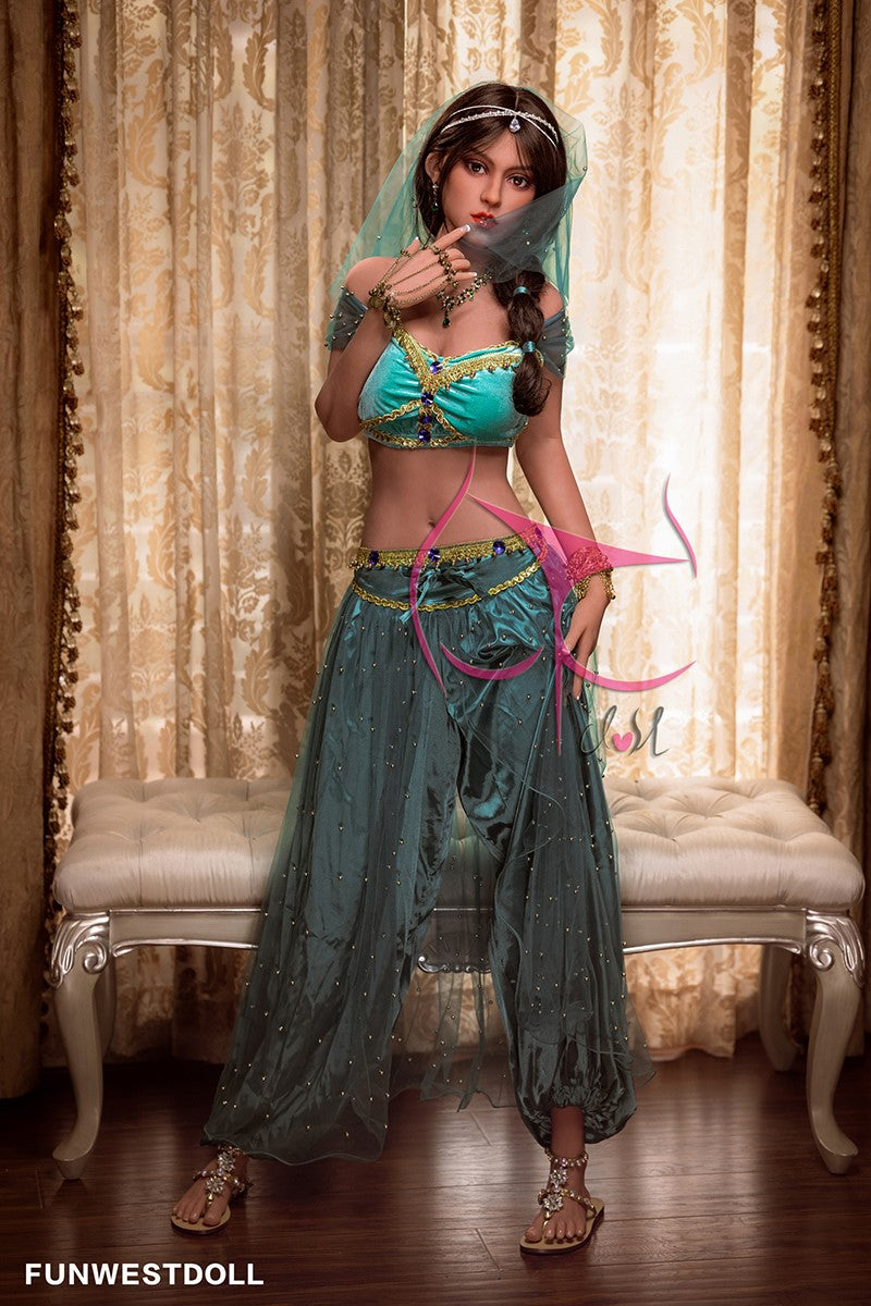 Jasmine sekso lėlė (FunWest Doll 162 cm F-taurė Nr. 027 TPE)