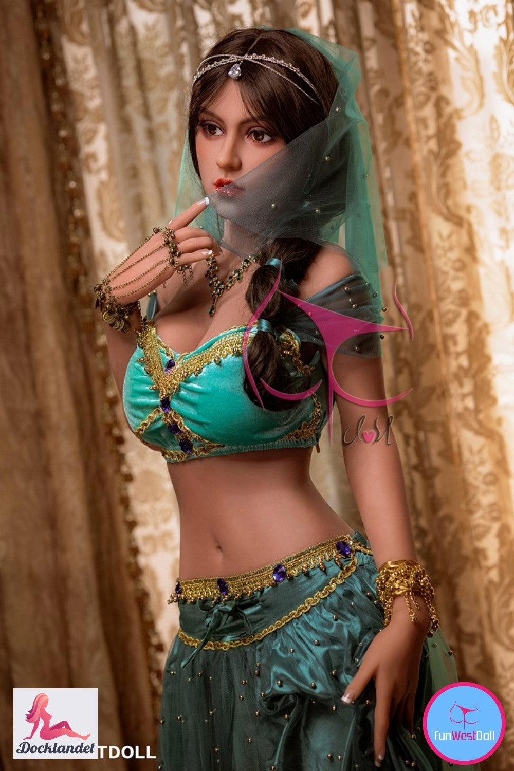Jasmine sekso lėlė (FunWest Doll 162 cm F-taurė Nr. 027 TPE)