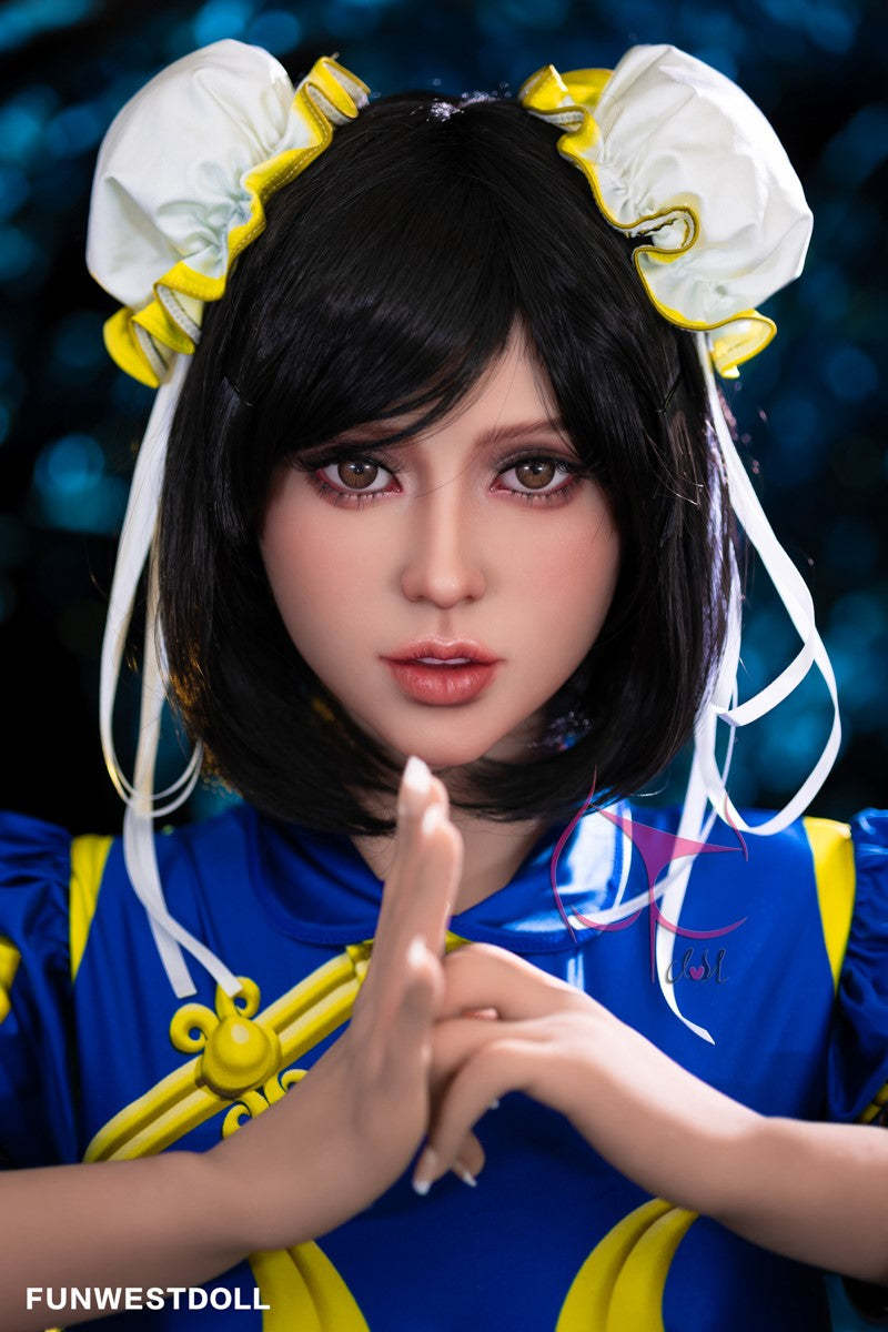 Sekso lėlė Chun Li (FunWest Doll 155 cm F-taurė Nr. 032 TPE)