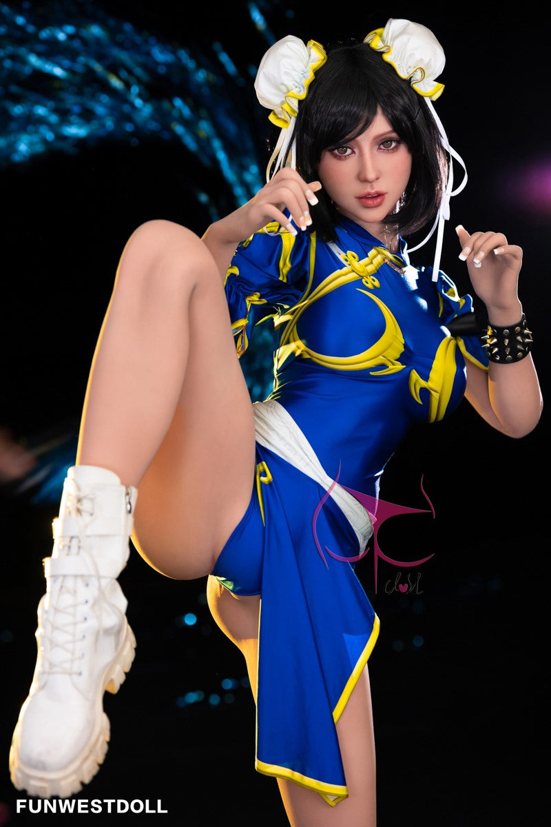 Sekso lėlė Chun Li (FunWest Doll 155 cm F-taurė Nr. 032 TPE)