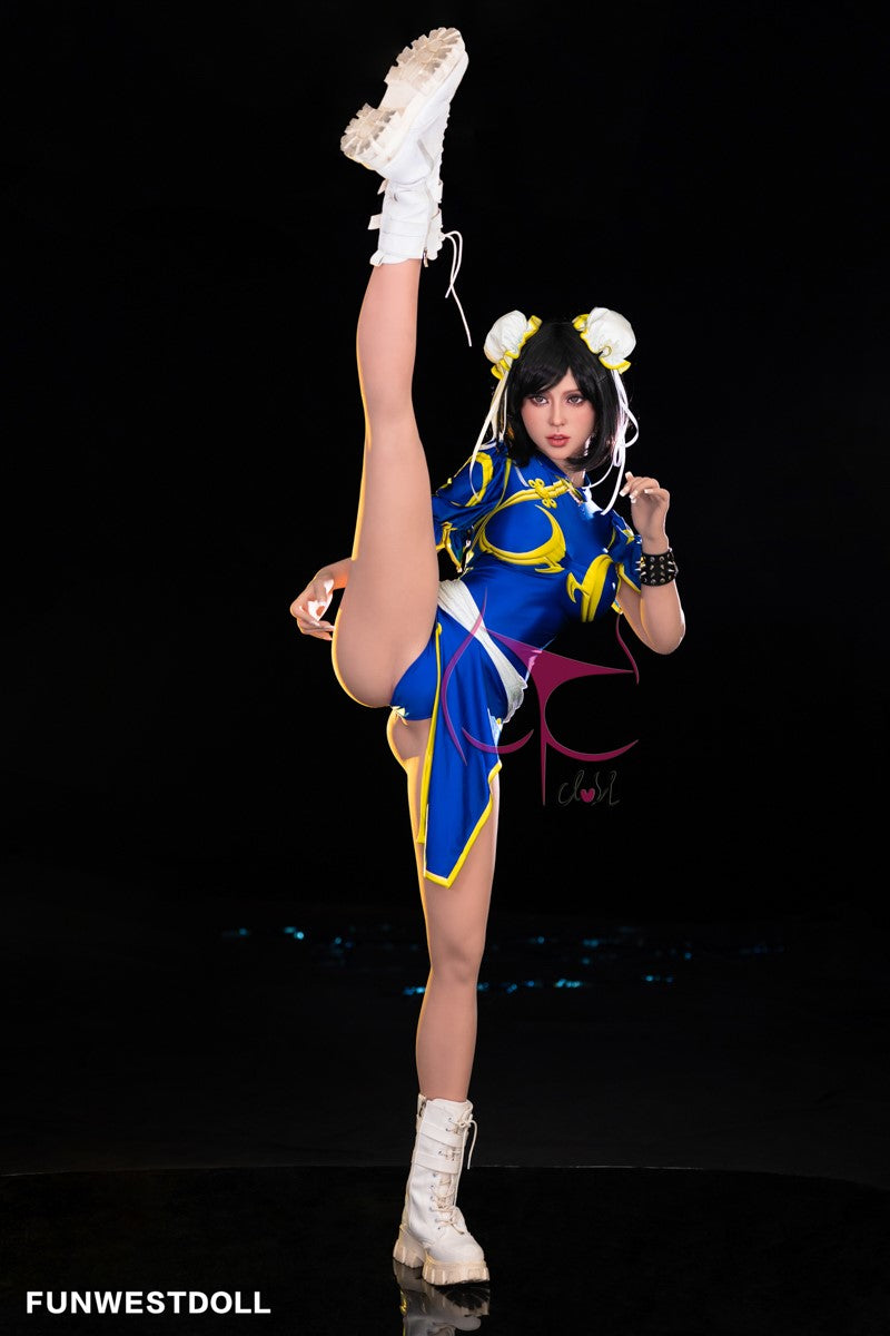 Sekso lėlė Chun Li (FunWest Doll 155 cm F-taurė Nr. 032 TPE)