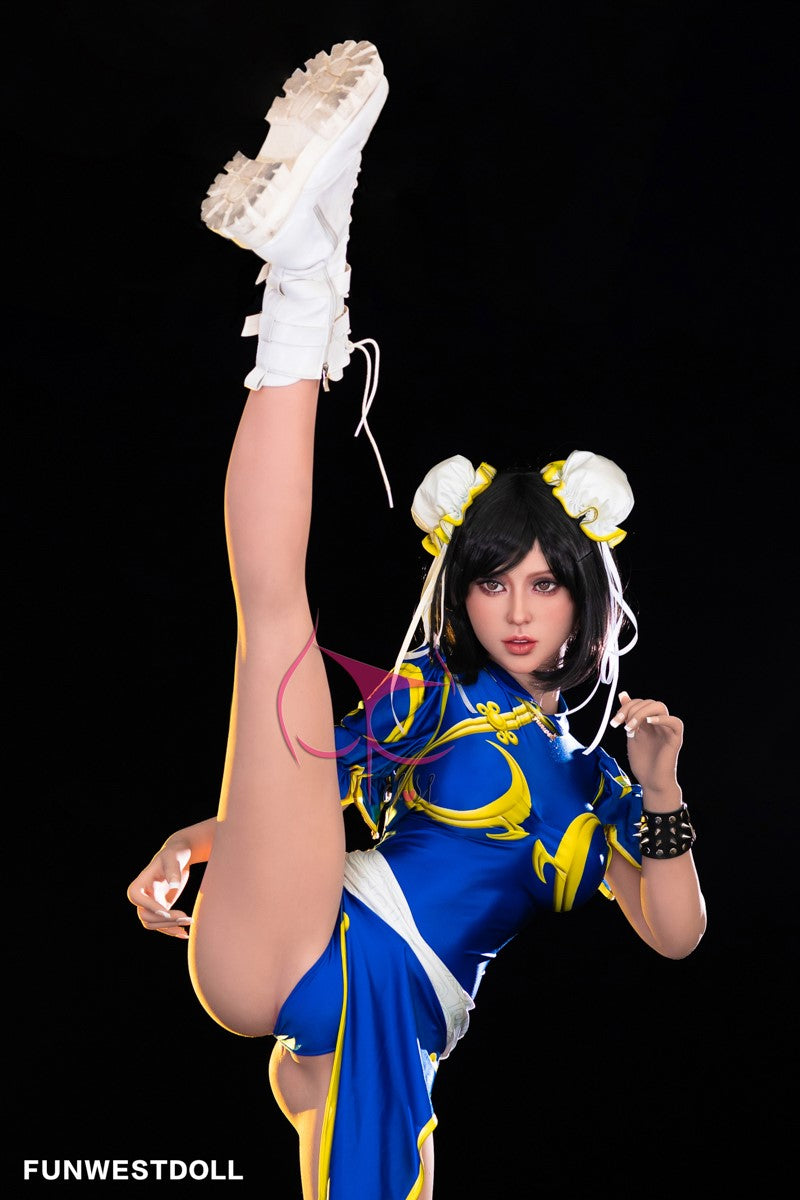 Sekso lėlė Chun Li (FunWest Doll 155 cm F-taurė Nr. 032 TPE)