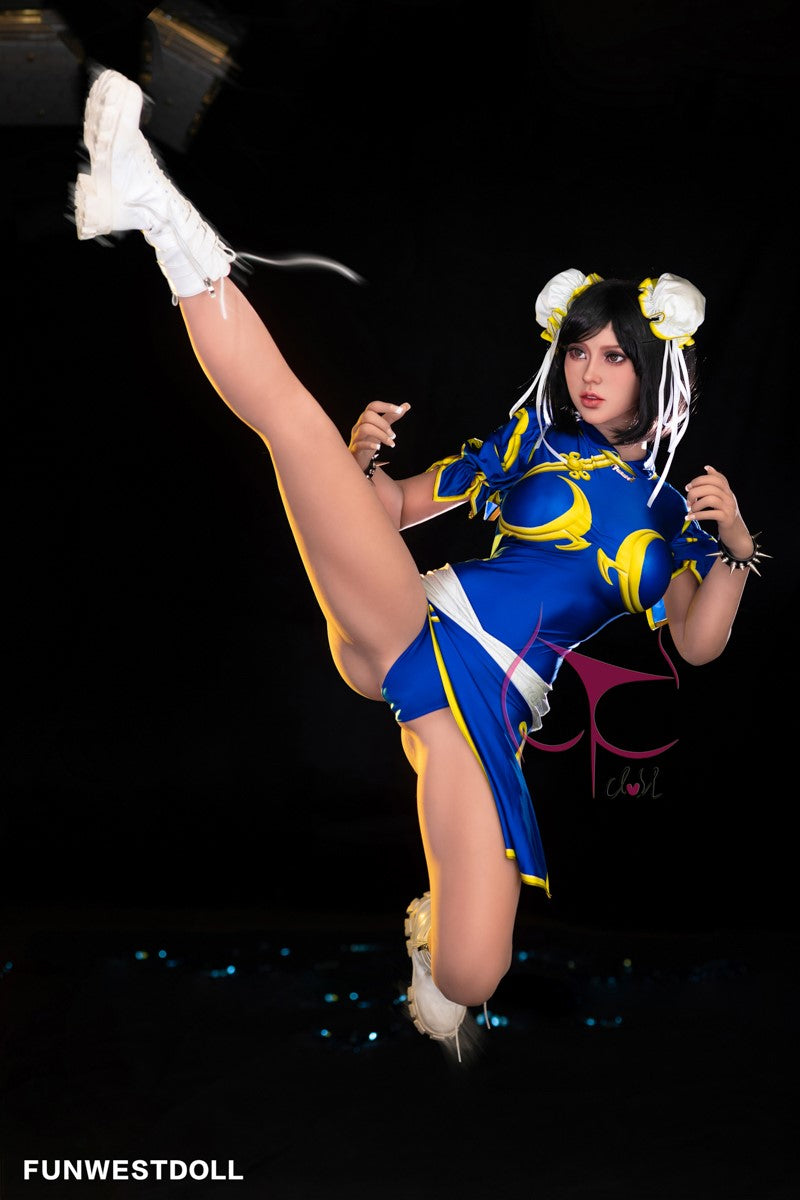 Sekso lėlė Chun Li (FunWest Doll 155 cm F-taurė Nr. 032 TPE)