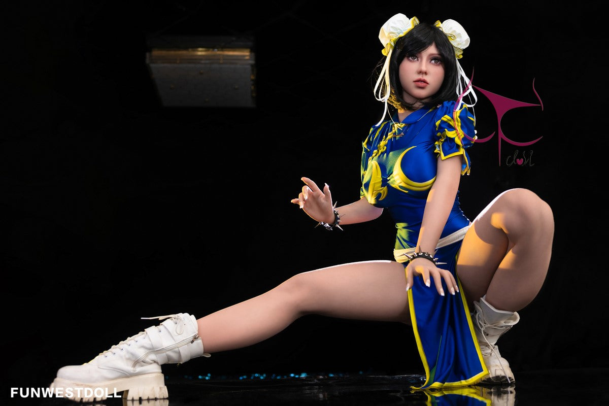 Sekso lėlė Chun Li (FunWest Doll 155 cm F-taurė Nr. 032 TPE)
