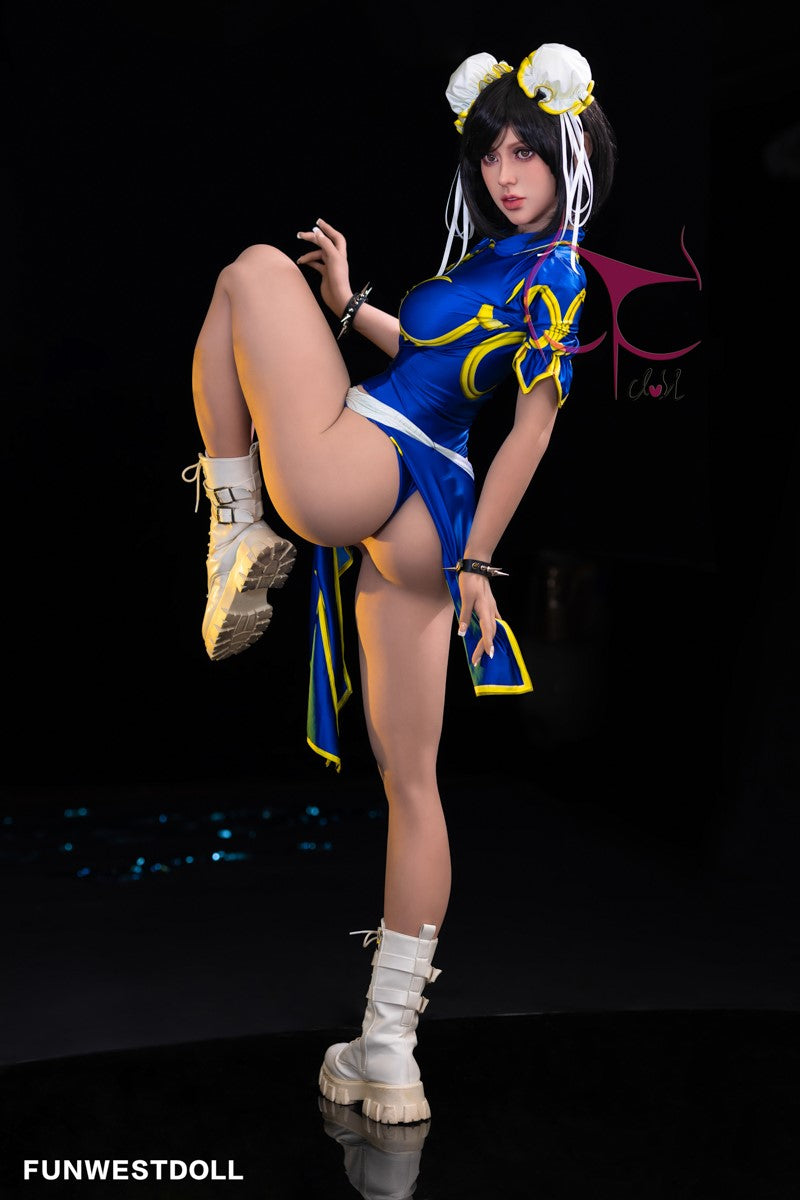 Sekso lėlė Chun Li (FunWest Doll 155 cm F-taurė Nr. 032 TPE)