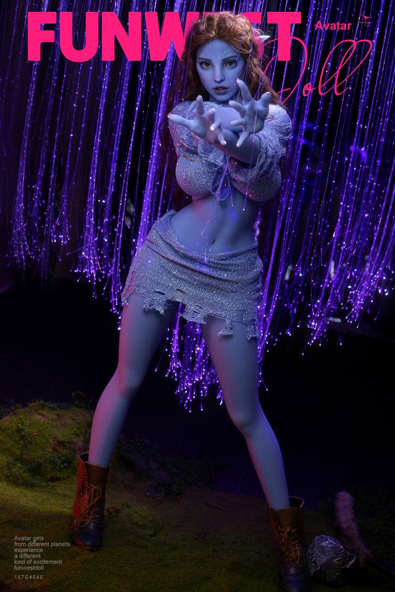 Kylie avatar sekso lėlė (FunWest Doll 157 cm G-Cup #040 TPE)