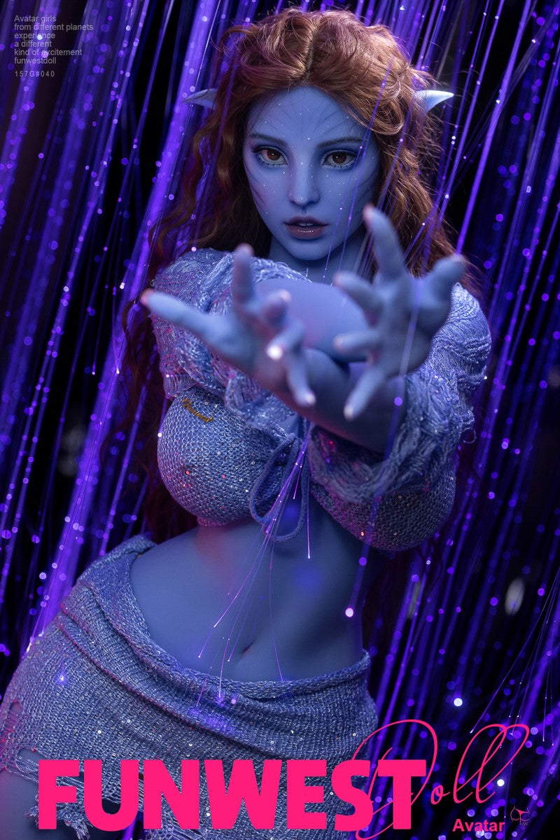 Kylie avatar sekso lėlė (FunWest Doll 157 cm G-Cup #040 TPE)