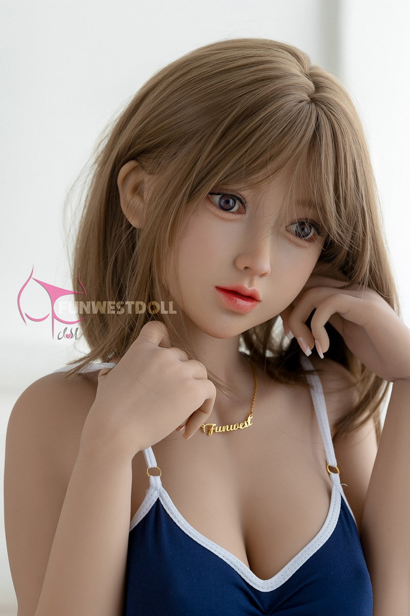 Amy sekso lėlė (FunWest Doll 152 cm D formos puodelis #041 TPE)