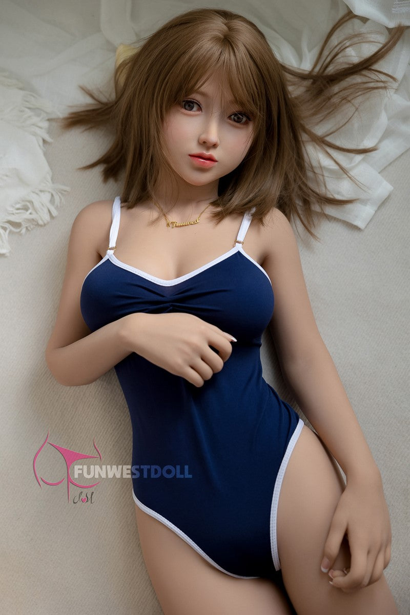 Amy sekso lėlė (FunWest Doll 152 cm D formos puodelis #041 TPE)