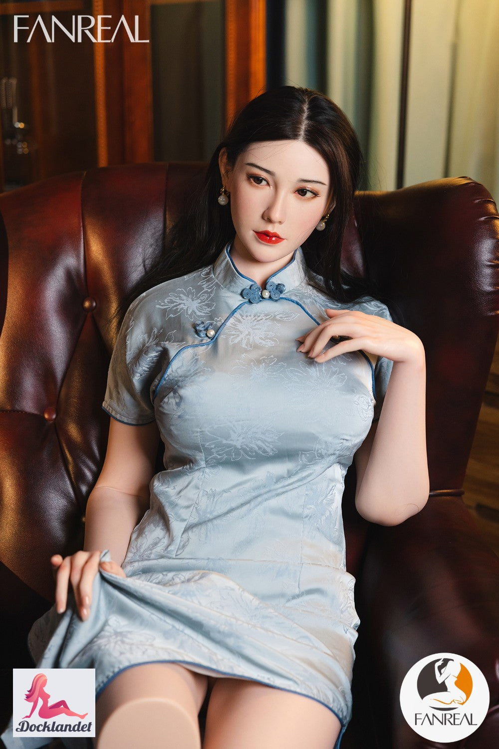 Vivi Torso Sex Doll (FanReal Doll 109 cm F-puodelis silikonas)
