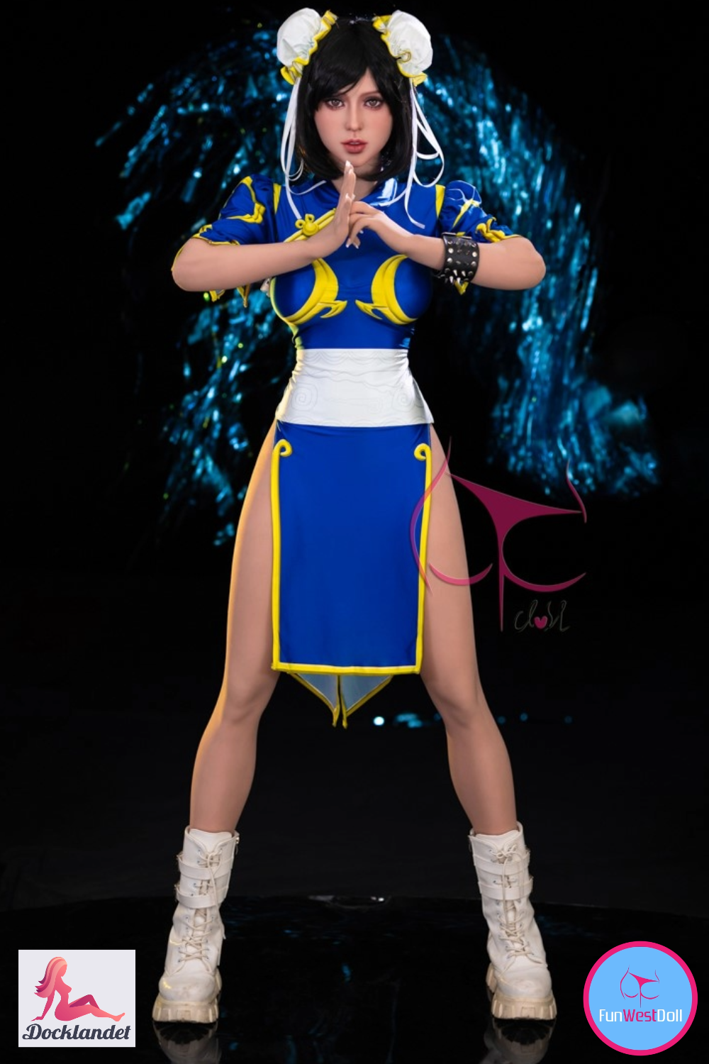 Sekso lėlė Chun Li (FunWest Doll 155 cm F-taurė Nr. 032 TPE)