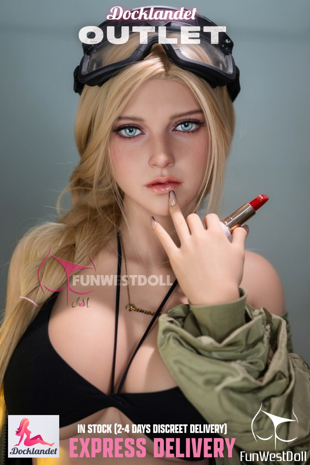 Bella Sex Doll (FunWest Doll 162 cm F-Cup #037 S-TPE) EXPRESS OUTLET