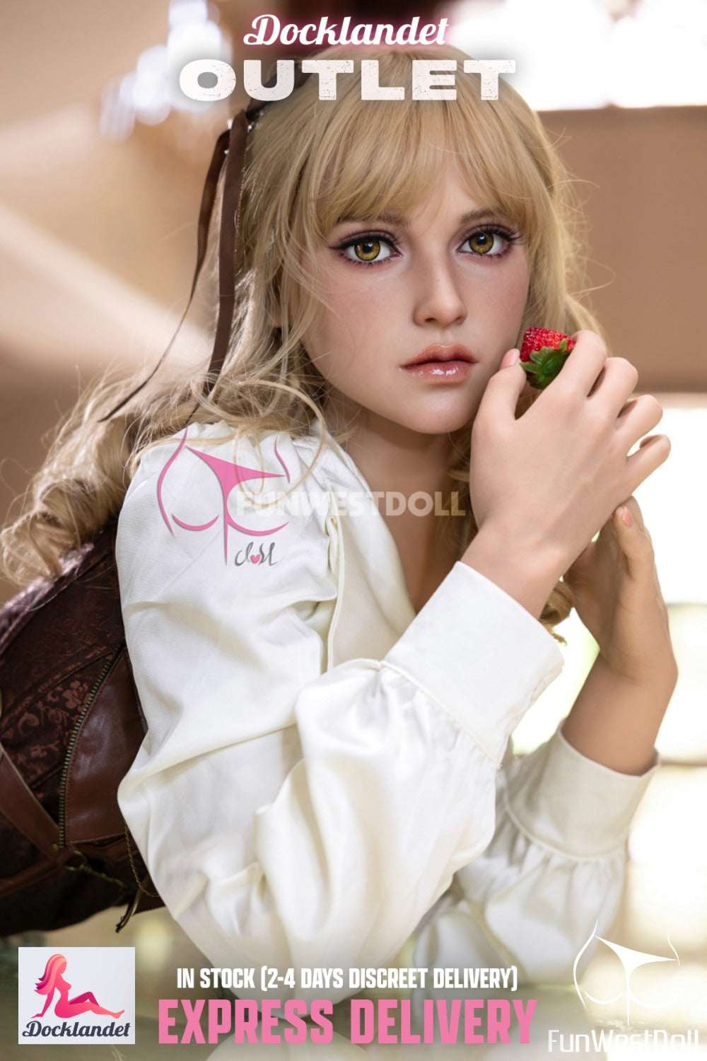 Bella Sex Doll (FunWest Doll 157 cm C-Cup #037 S-TPE) EXPRESS OUTLET