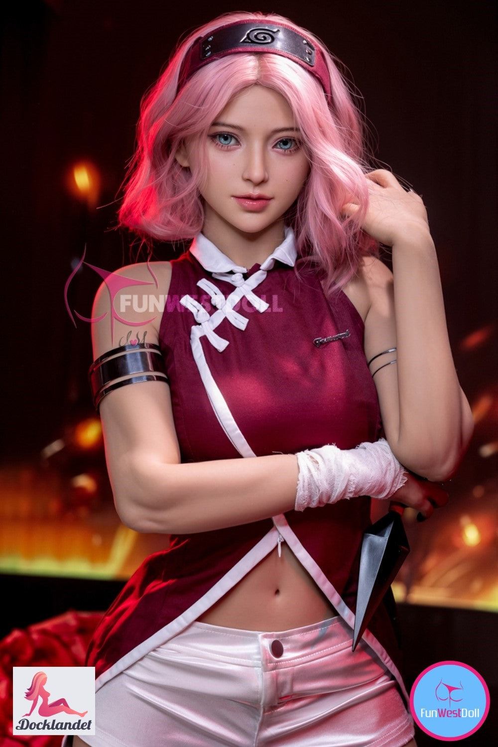 Sakura Alice Sex Doll (FunWest Doll 159 cm A puodelis Nr. 038 S-TPE) EXPRESS