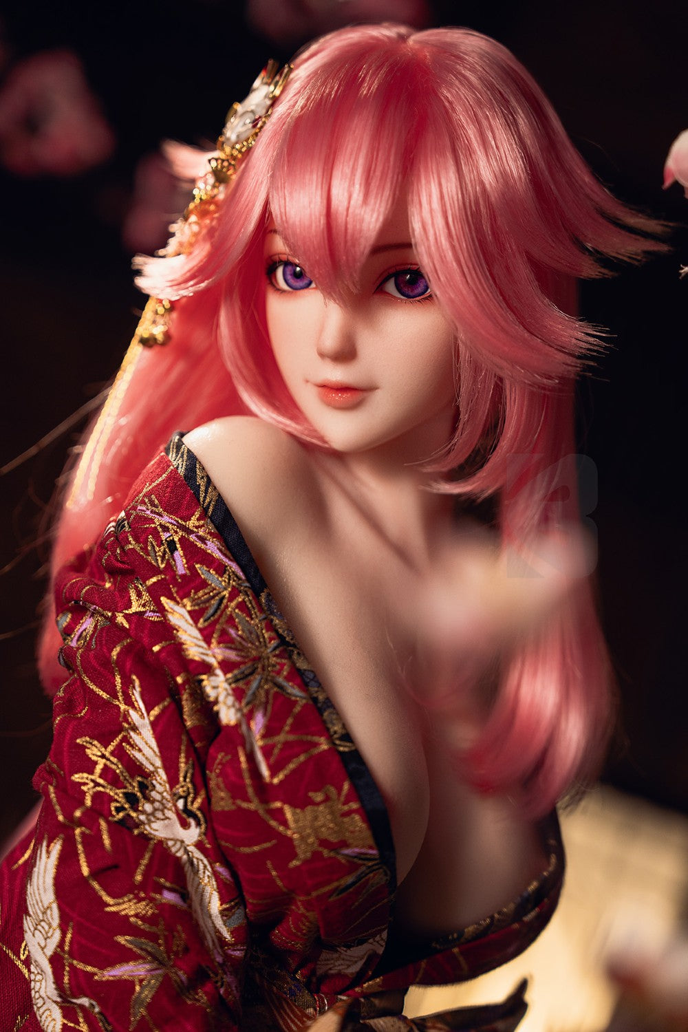 Yae Miko Sex Doll (BC-Doll 76 cm E-Cup G01A silikonas)