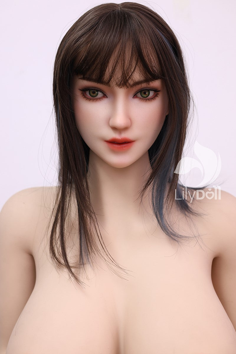 Aria-A Sex Doll (LilyDoll 157 cm K puodelis # LH032A-A silikonas + TPE)