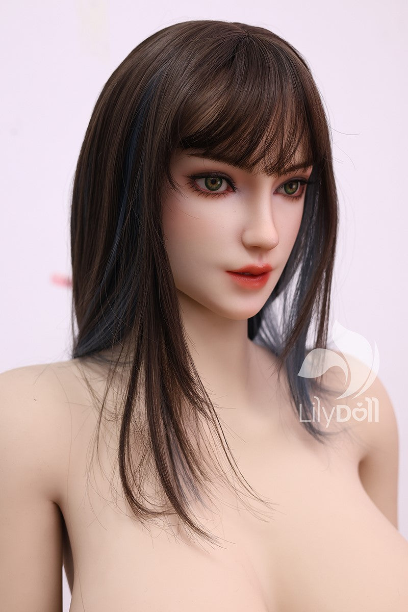 Aria-A Sex Doll (LilyDoll 157 cm K puodelis # LH032A-A silikonas + TPE)