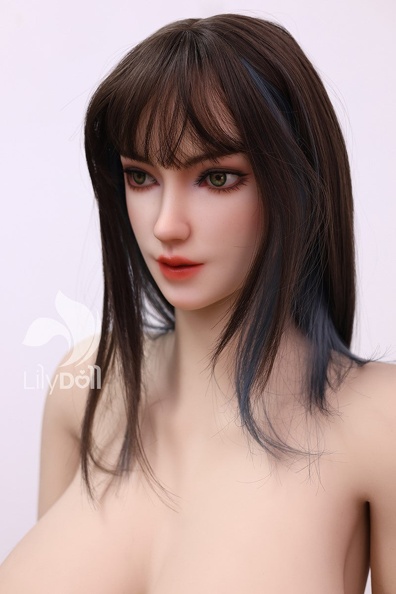 Aria-A Sex Doll (LilyDoll 157 cm K puodelis # LH032A-A silikonas + TPE)