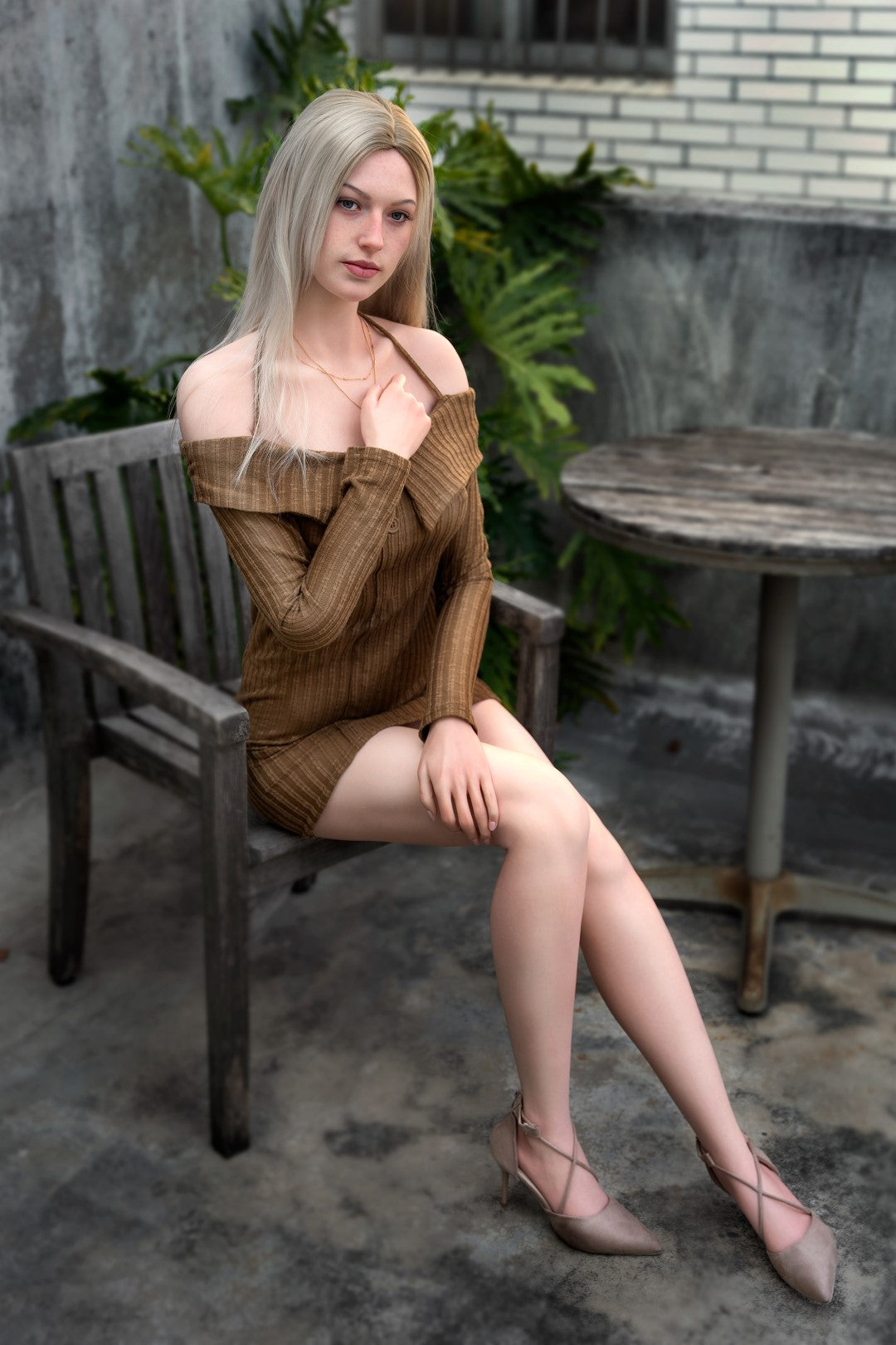 Evelina Sex Doll (Zelex 175 cm E-Cup GE41-1 silikonas)