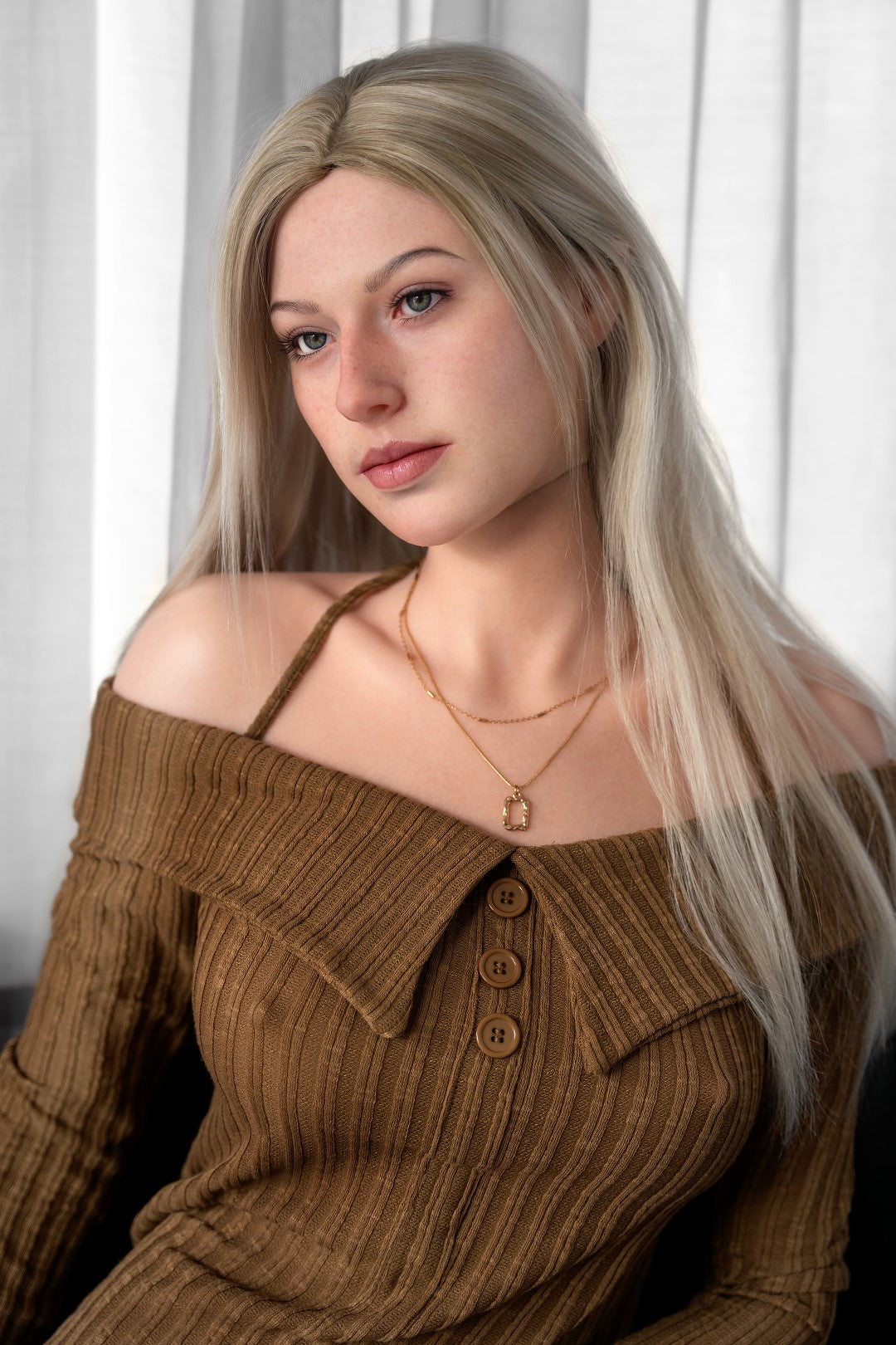 Evelina Sex Doll (Zelex 175 cm E-Cup GE41-1 silikonas)