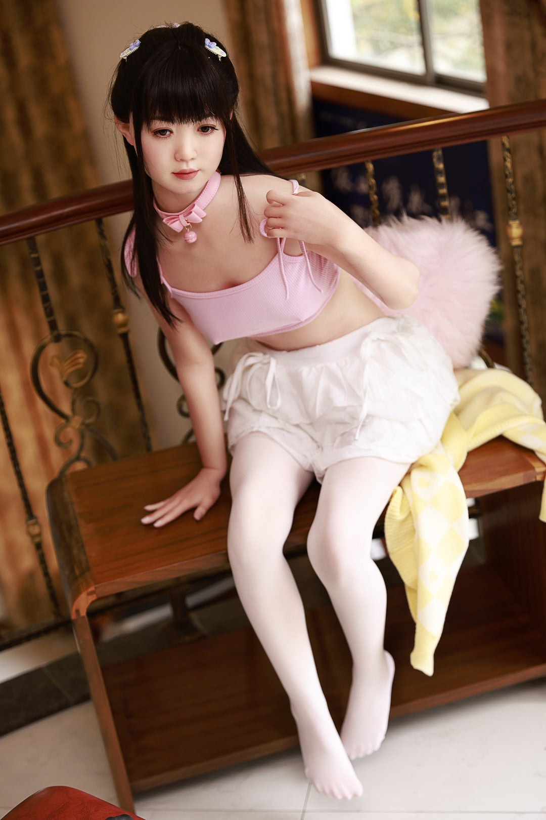Chiyo Sex Doll (AXB Doll 154 cm A puodelis GD42-1 silikonas)