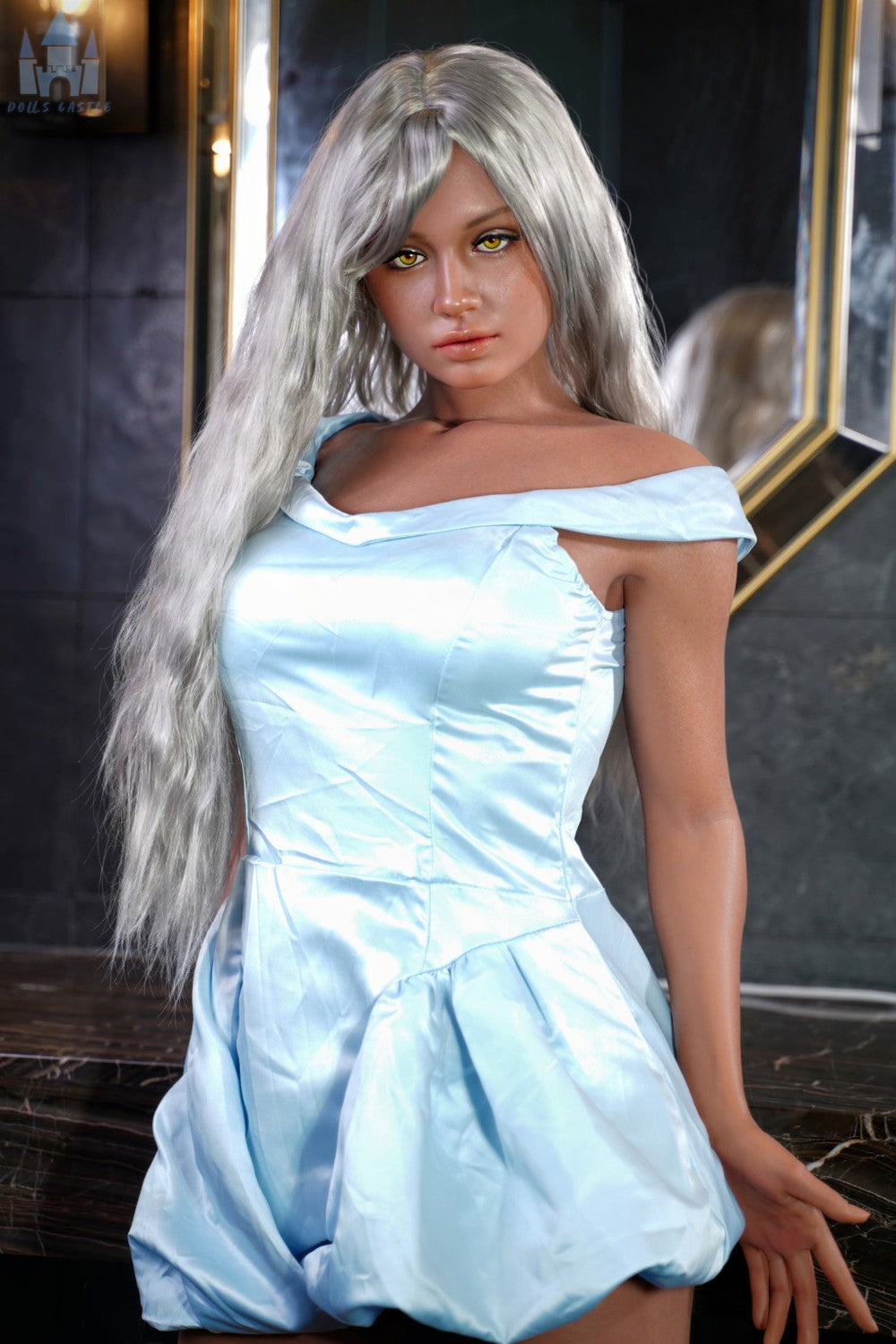 Crystal Sex Doll (Galatea Doll 167 cm D-Cup #062 silikonas)