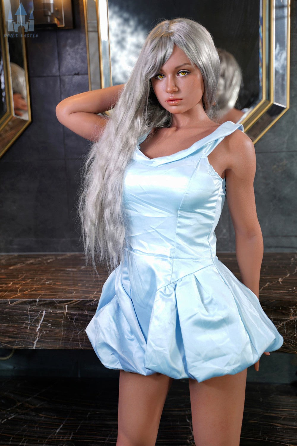 Crystal Sex Doll (Galatea Doll 167 cm D-Cup #062 silikonas)