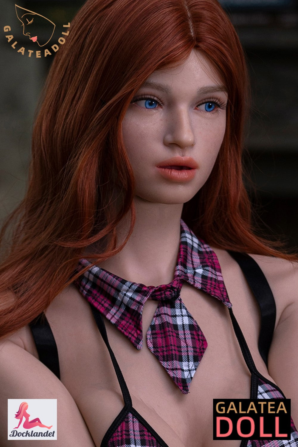 Klevo sekso lėlė (Galatea Doll 167 cm D puodelis # JS043 silikonas)