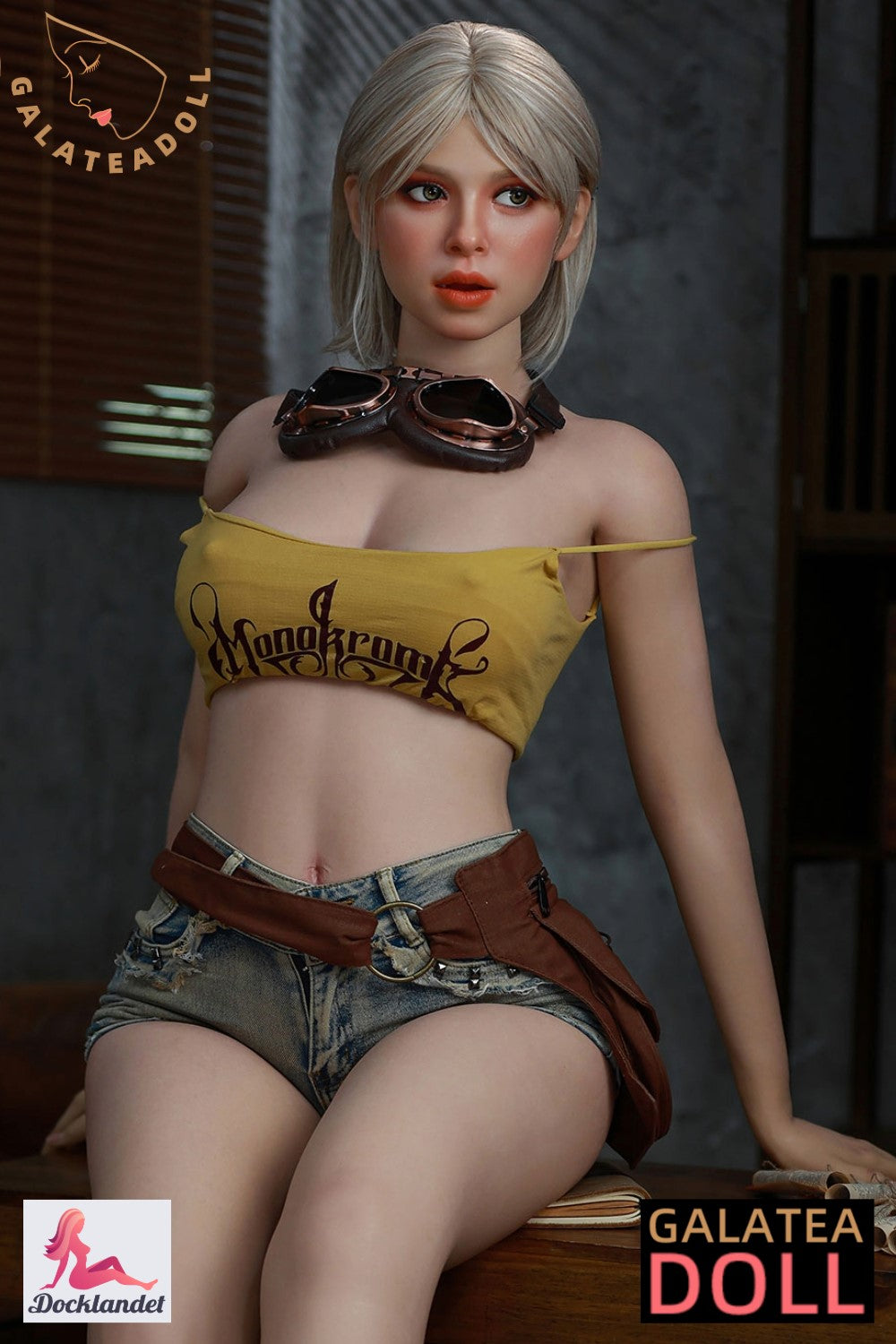 Emma Sex Doll (Galatea Doll 162 cm C puodelis # JS047 silikonas)