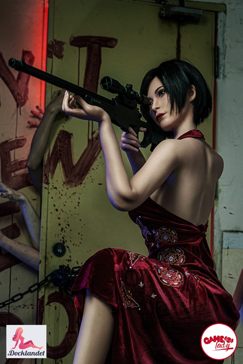 Ada Wong sex doll iš prekės ženklo Game Lady. Itin tikroviškas sex doll su cosplay stiliumi iš žaidimo Resident Evil. 