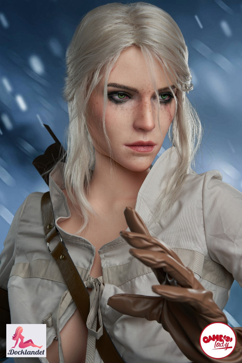 „Ciri Sex Doll“ („Game Lady“ 168 cm E-Kupa Nr. 05 silikonas)