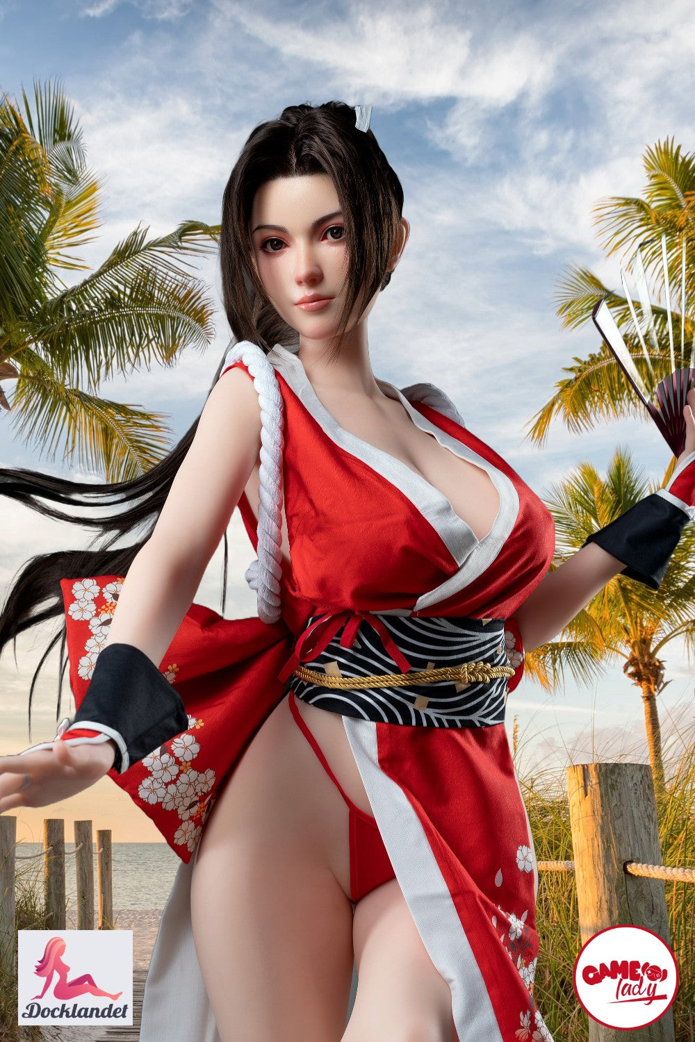 Mai Shiranui Sex Doll (Game Lady 165 cm G-Cup Nr. 28 Silicone) Fatal Fury Sex Doll