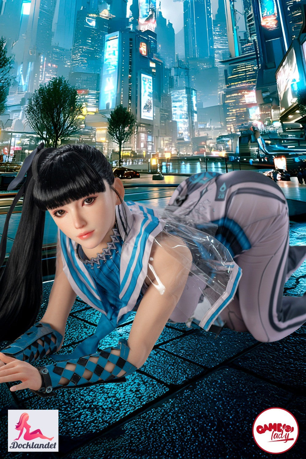 Ieva yra itin tikroviška 171 cm ūgio silikoninė lėlė su krūtine G-Cup iš gerai žinomo prekės ženklo Game Lady. Itin tikroviška cosplay stiliaus sekso lėlė, įkvėpta populiaraus vaizdo žaidimo Stellar Blade. Tiems, kurie ieško tikroviškos Ievos iš Žvaigždžių ašmenų kopijos, tai puiki lėlė. Nesvarbu, ar jums reikia fotografijos, parodos ar fizinės veiklos. Sekso lėlė Eve Stellar Blade yra geras ir prieinamas pasirinkimas ieškantiems 1:1 mastelio personažo Ievos versijos. 