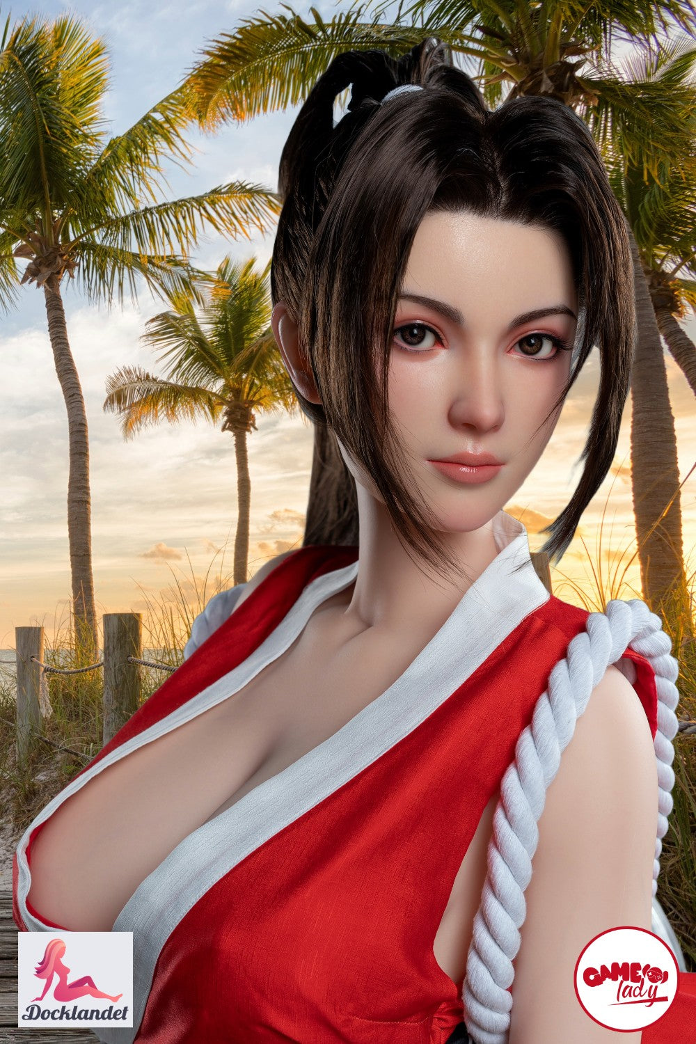 Mai Shiranui Sex Doll (Game Lady 165 cm G-Cup Nr. 28 Silicone) Fatal Fury Sex Doll
