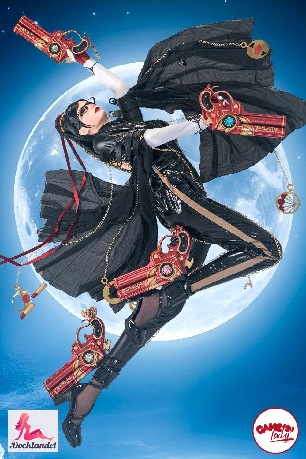 Sekso lėlė Bayonetta (žaidimo moteris 170 cm B-Cup Nr. 32-1 silikonas)
