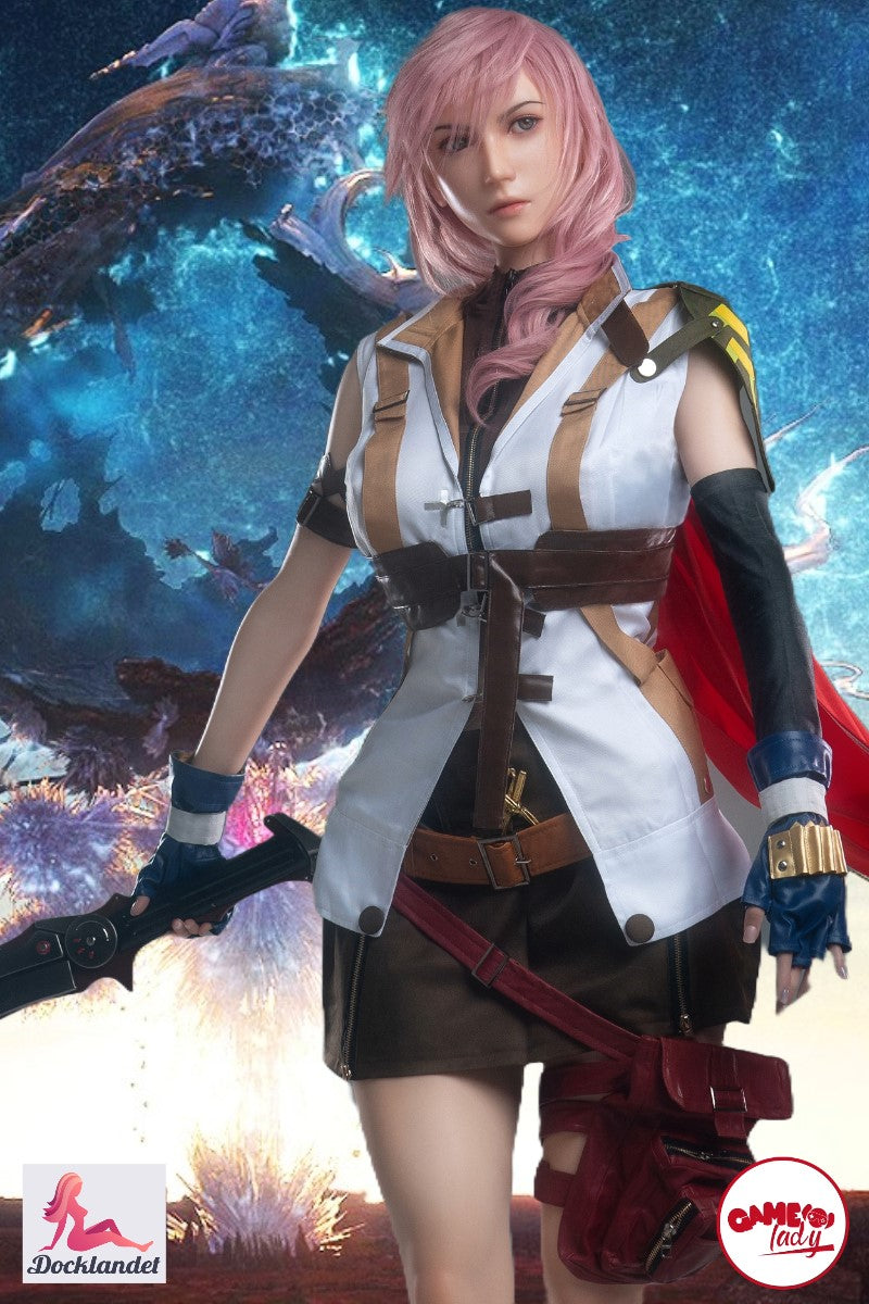 Lightning Sekso lėlė (Game Lady 171 cm G-Cup Nr. 19 silikonas)
