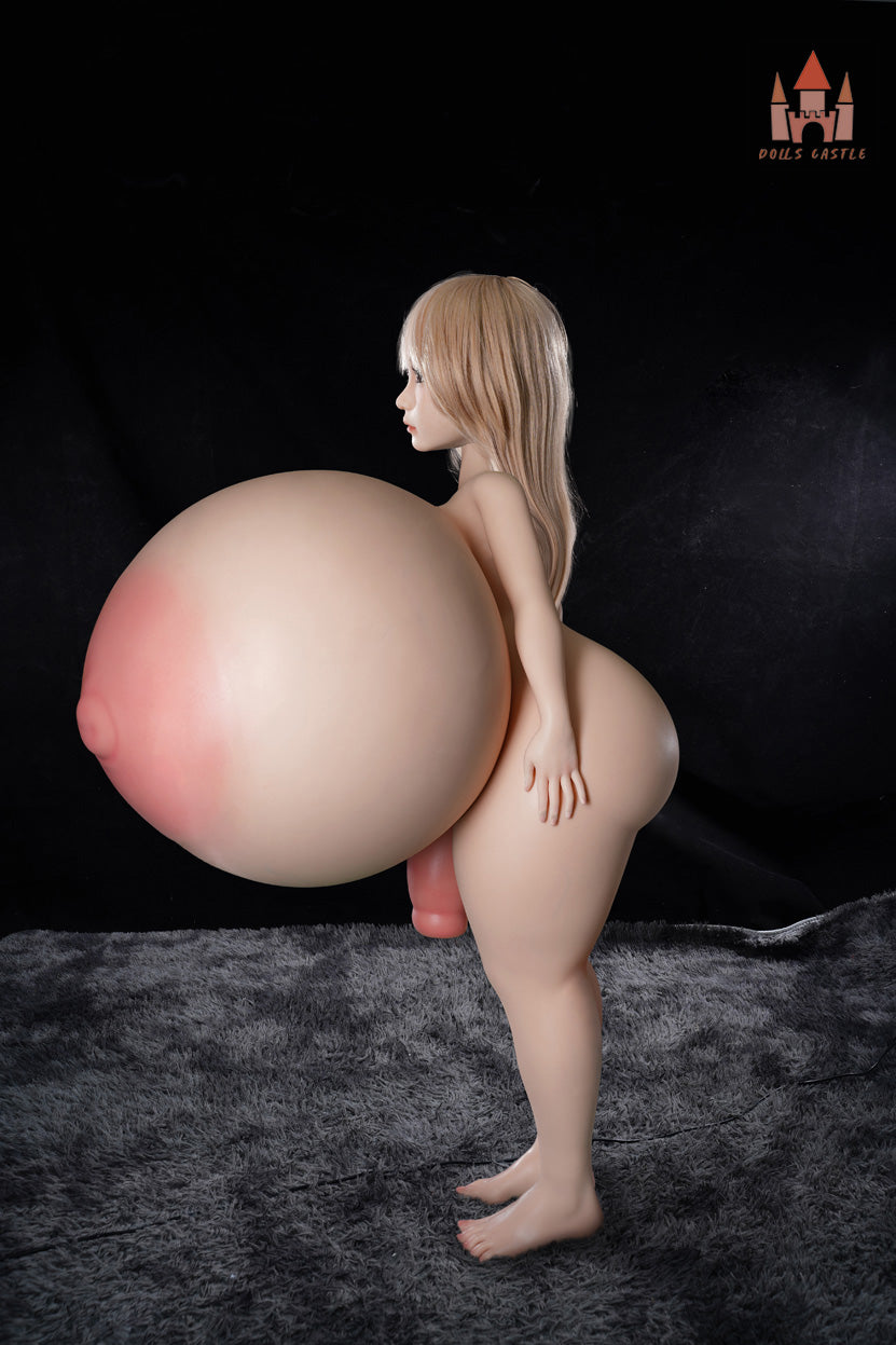 Britt sekso lėlė (Dolls Castle 110 cm milžiniškos krūtys #S16 silikonas)