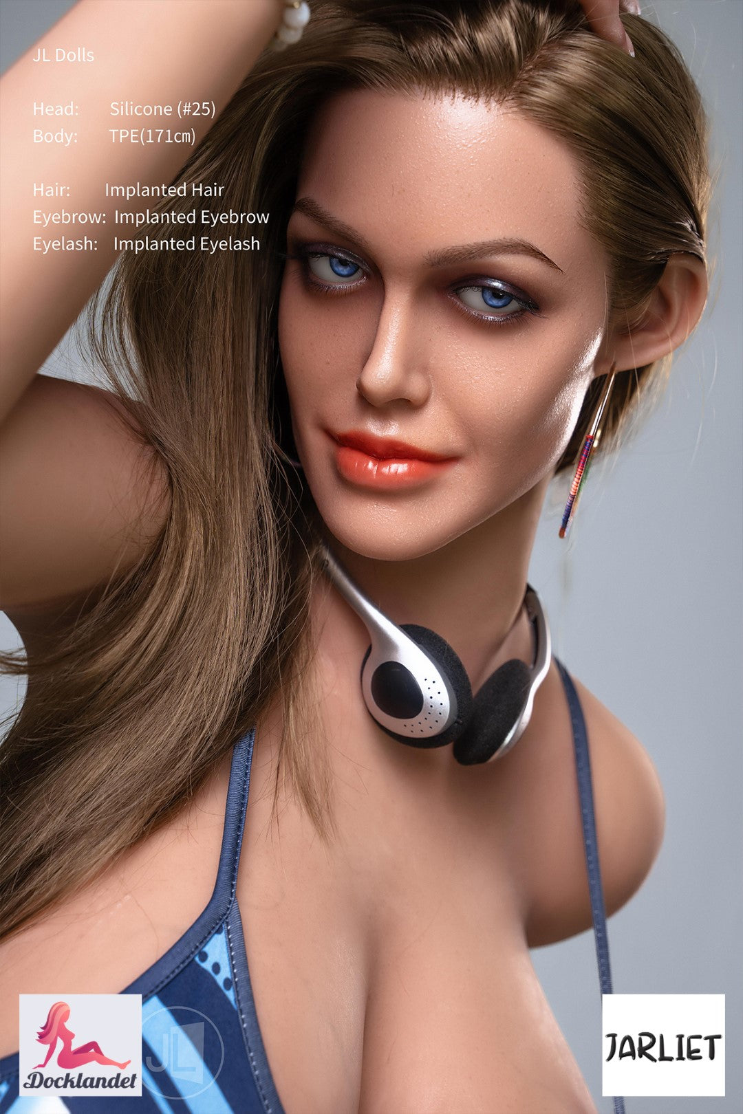 Gina Sex Doll (Jarliet 171 cm M-Cup TPE + silikonas)