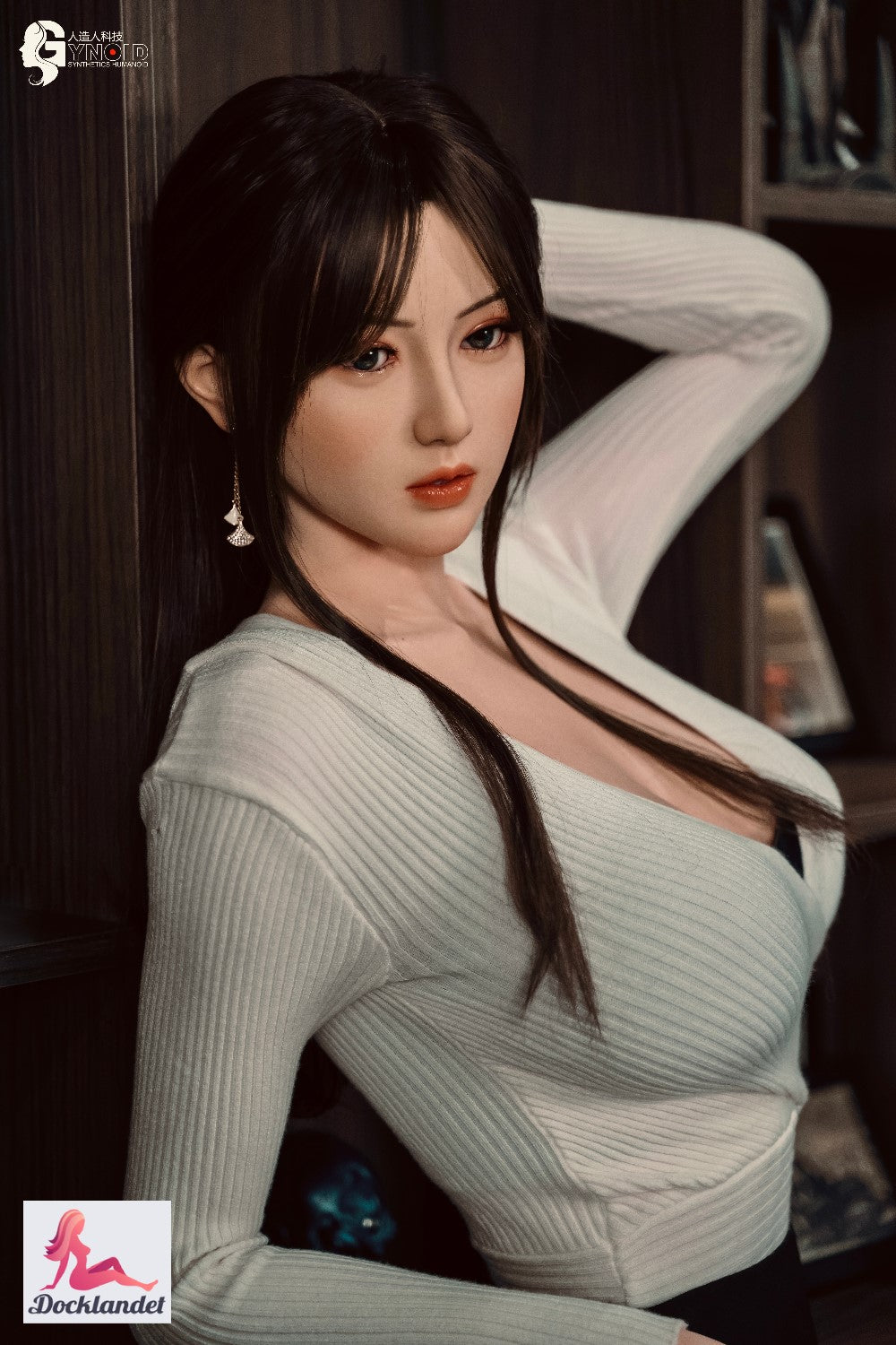 Sekso lėlė Leyla Model 19R Deluxe (Gynoid Doll 168 cm F-Cup silikoninis)