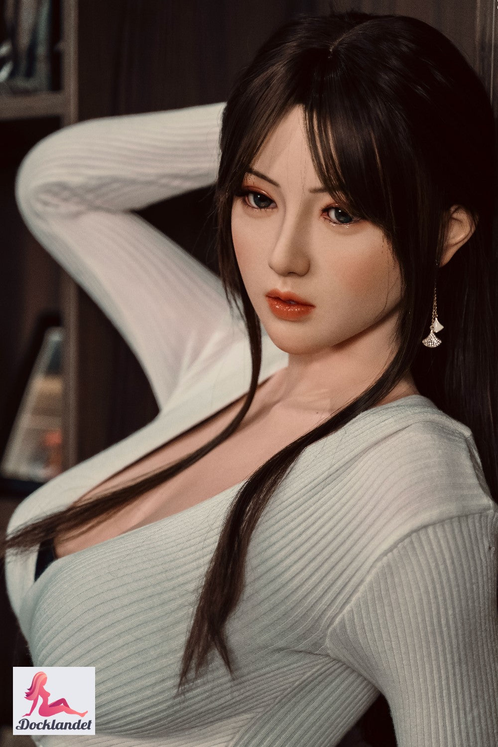 Sekso lėlė Leyla Model 19R Deluxe (Gynoid Doll 168 cm F-Cup silikoninis)