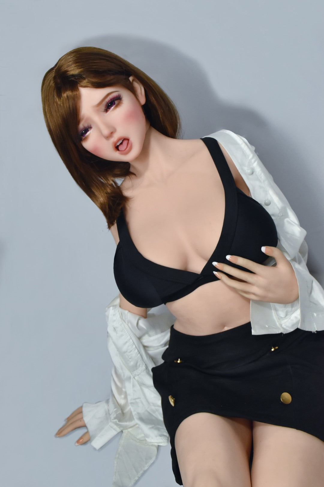 Sekso lėlė Hasegawa Yukina (Elsa Babe 150 cm XHB004 silikonas)